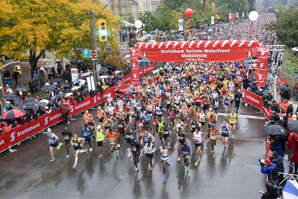 Charity Marathon Runners